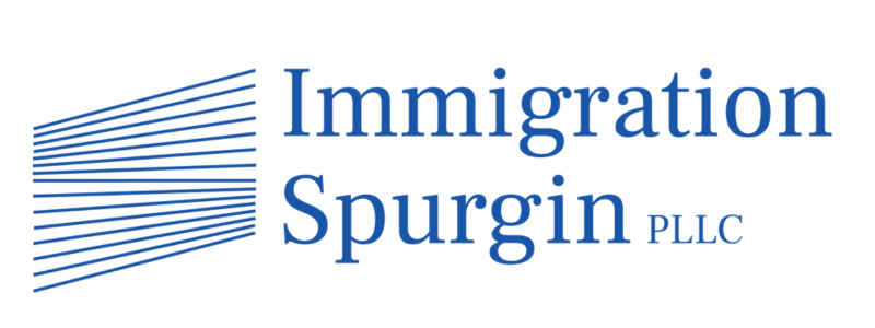 Immigration Spurgin Blue Logo