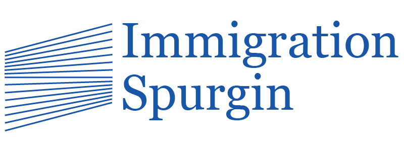 Immigration Spurgin Logo Blue