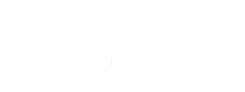 Immigration Spurgin Logo White