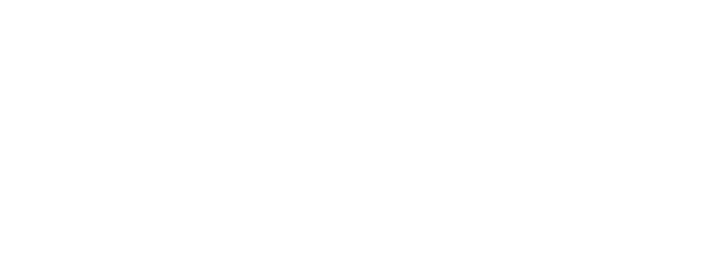Immigration Spurgin Logo White