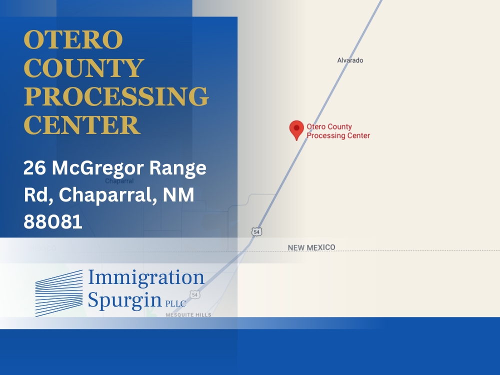 El Paso Service Processing Center, Texas Address - Immigration Spurgin (1)